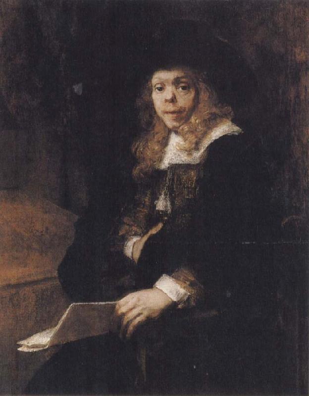 REMBRANDT Harmenszoon van Rijn Portrait of Gerard de Lairesse Germany oil painting art